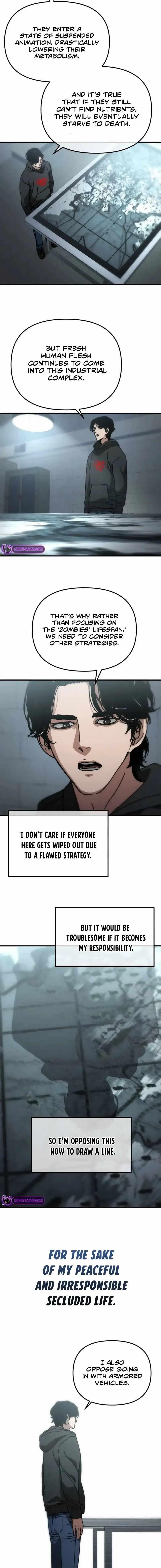 Hiding Out in an Apocalypse Chapter 10 - Page 8 in English
