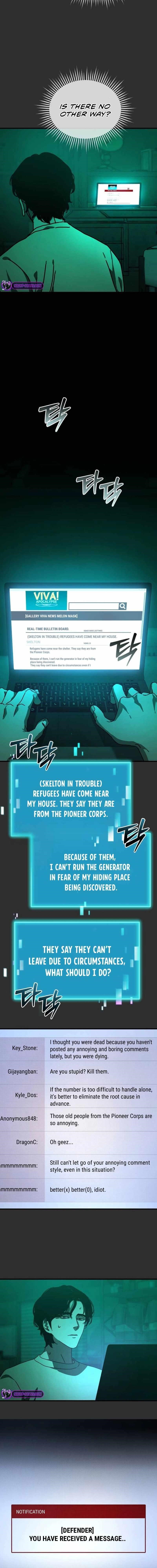 Hiding Out in an Apocalypse Chapter 15 - Page 19 in English
