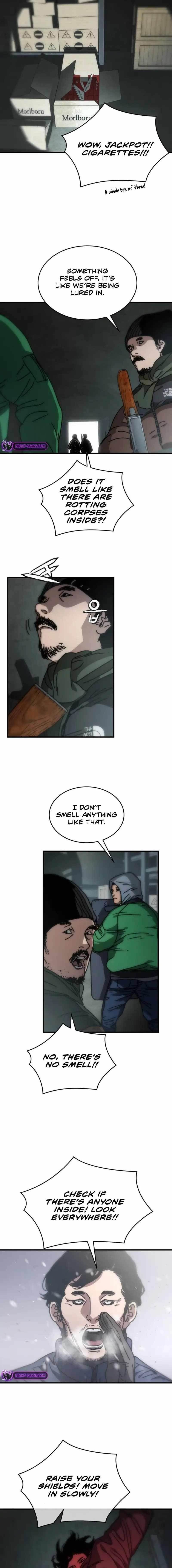 Hiding Out in an Apocalypse Chapter 3 - Page 14 in English