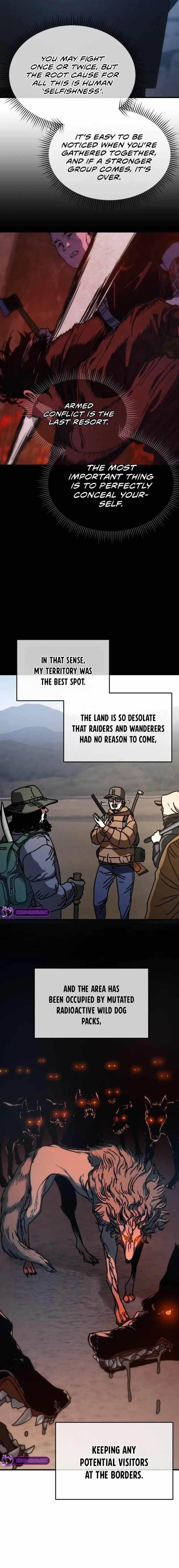 Hiding Out in an Apocalypse Chapter 4 - Page 9 in English