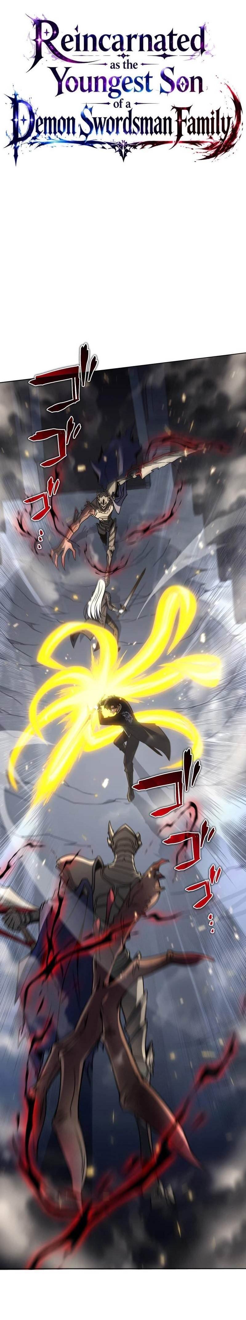 Reincarnated as the Youngest Son of a Demon Swordsman Family Chapter 10 - Page 1 in English