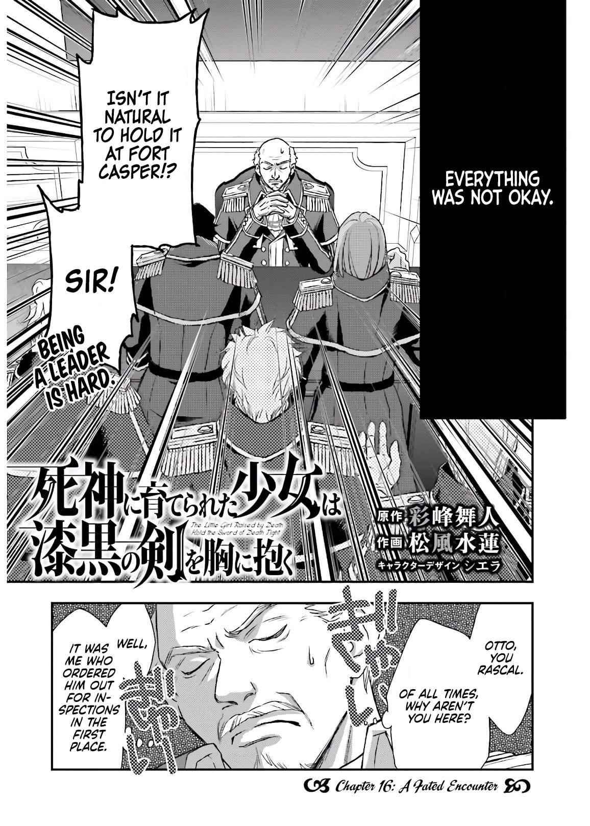 The Little Girl Raised By Death Hold The Sword Of Death Tight Chapter 16 - Page 3 in English