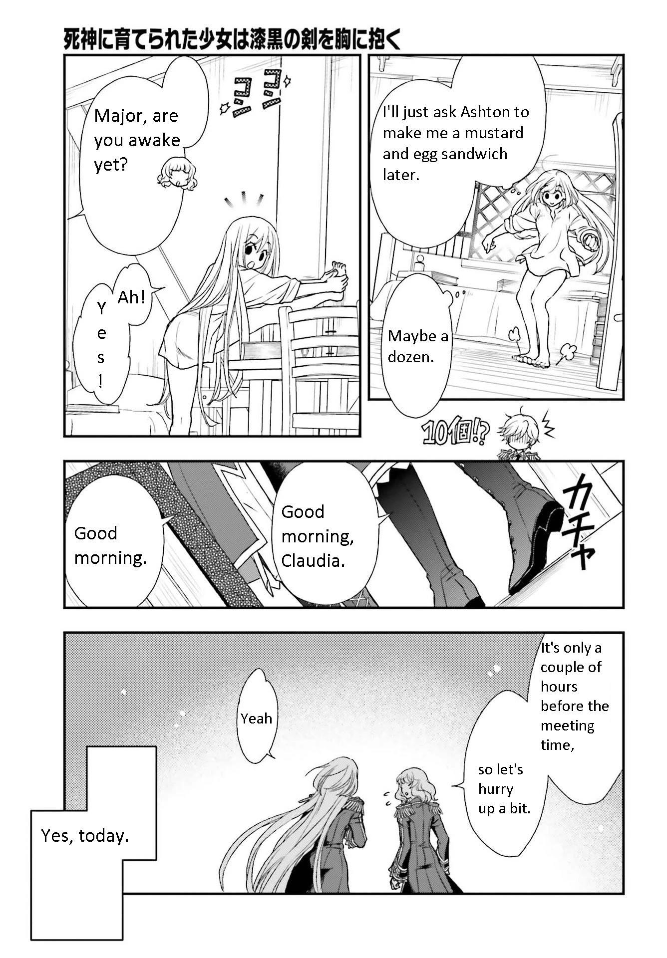 The Little Girl Raised By Death Hold The Sword Of Death Tight Chapter 20 - Page 17 in English
