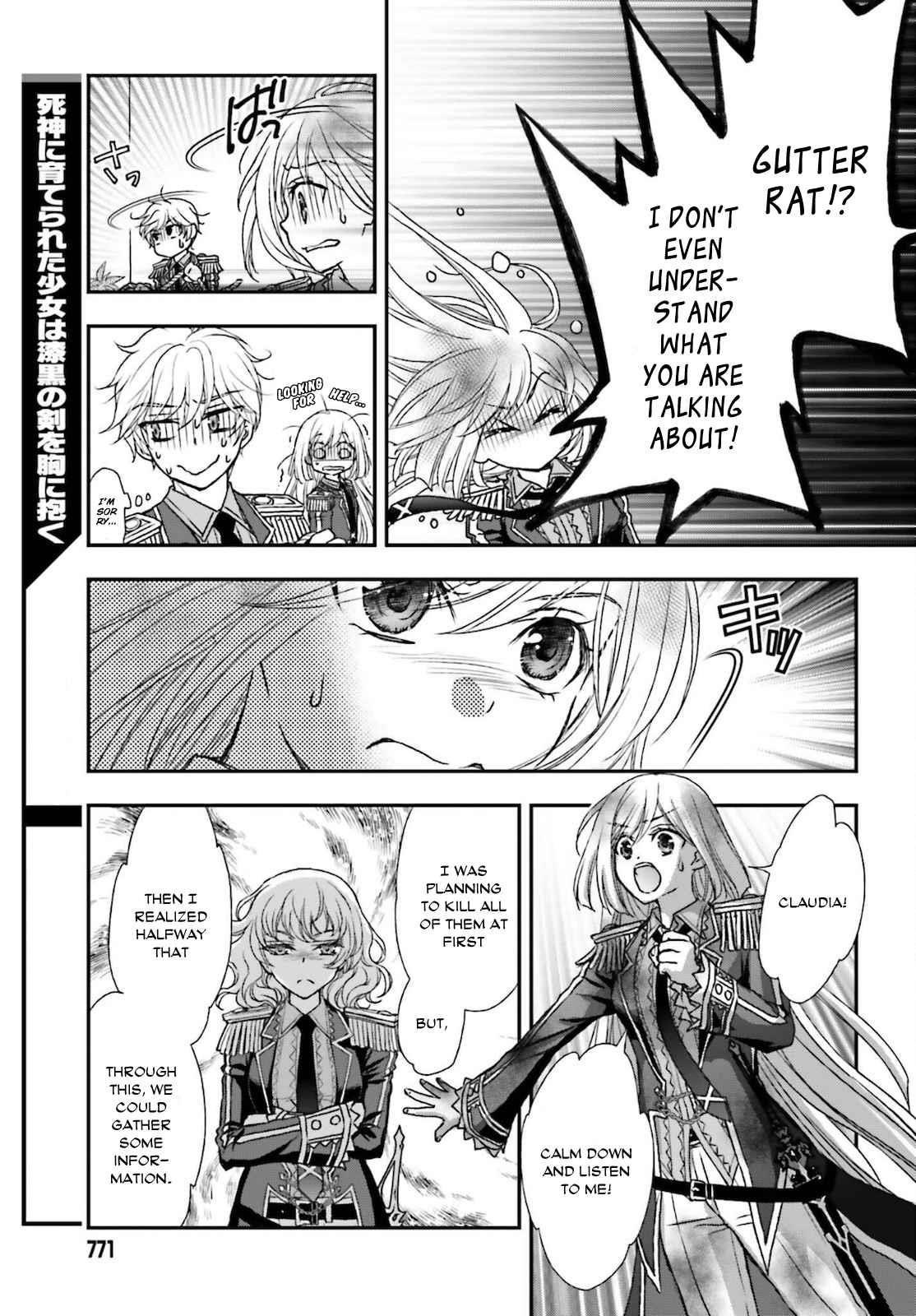 The Little Girl Raised By Death Hold The Sword Of Death Tight Chapter 25 - Page 23 in English