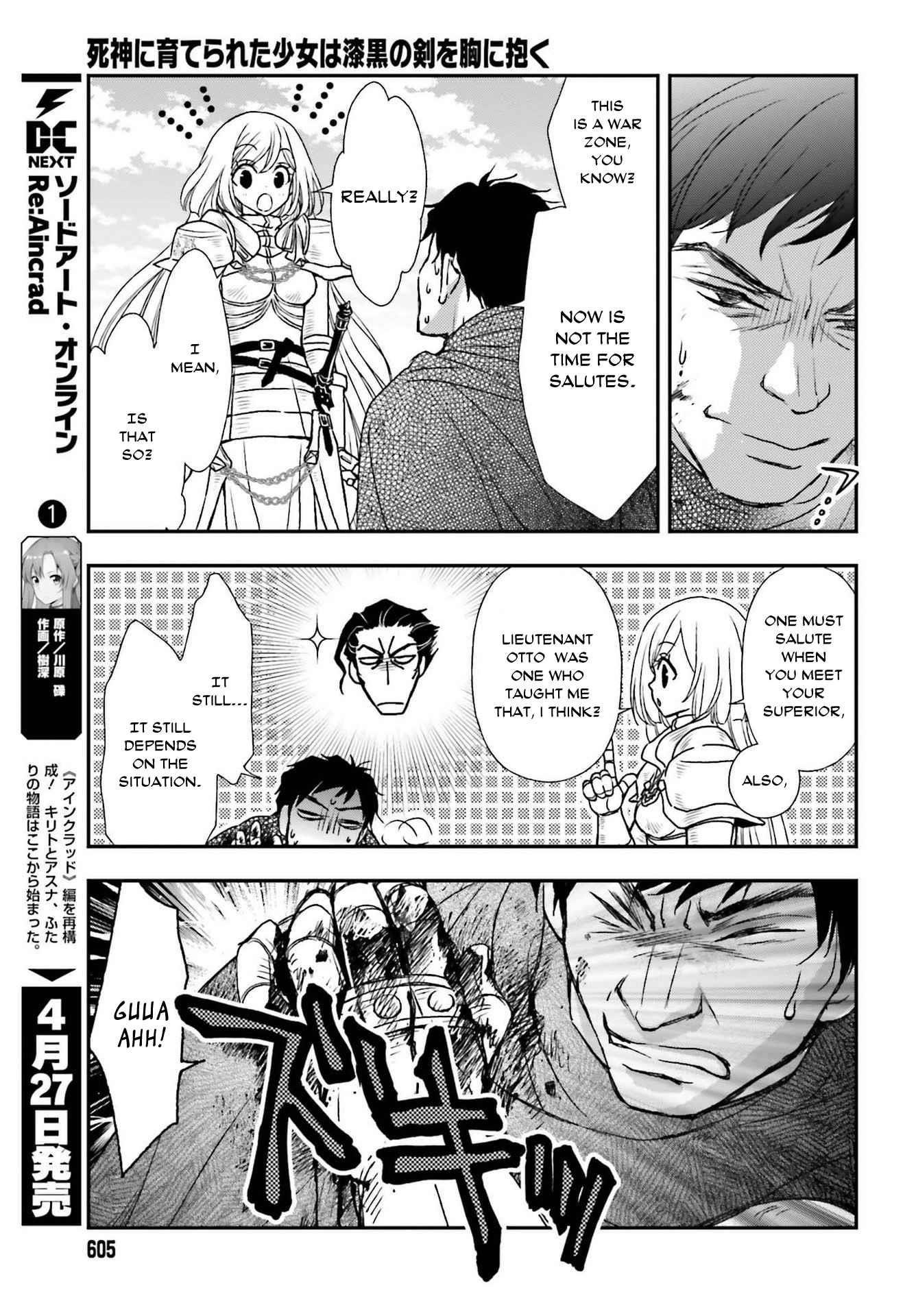 The Little Girl Raised By Death Hold The Sword Of Death Tight Chapter 28 - Page 13 in English