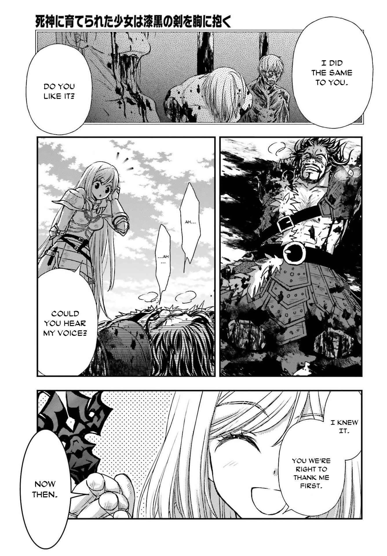 The Little Girl Raised By Death Hold The Sword Of Death Tight Chapter 29.1 - Page 23 in English