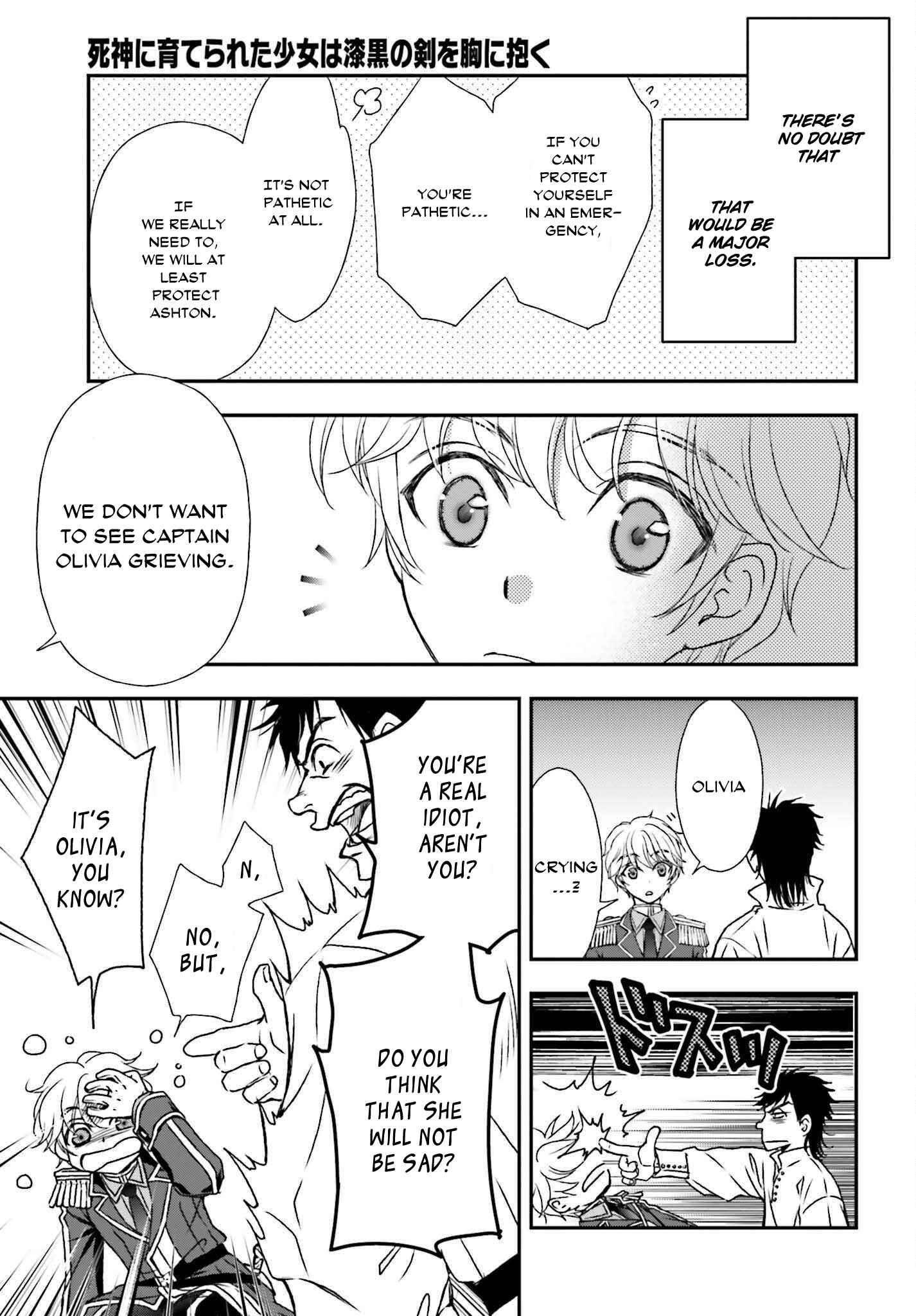 The Little Girl Raised By Death Hold The Sword Of Death Tight Chapter 30 - Page 13 in English