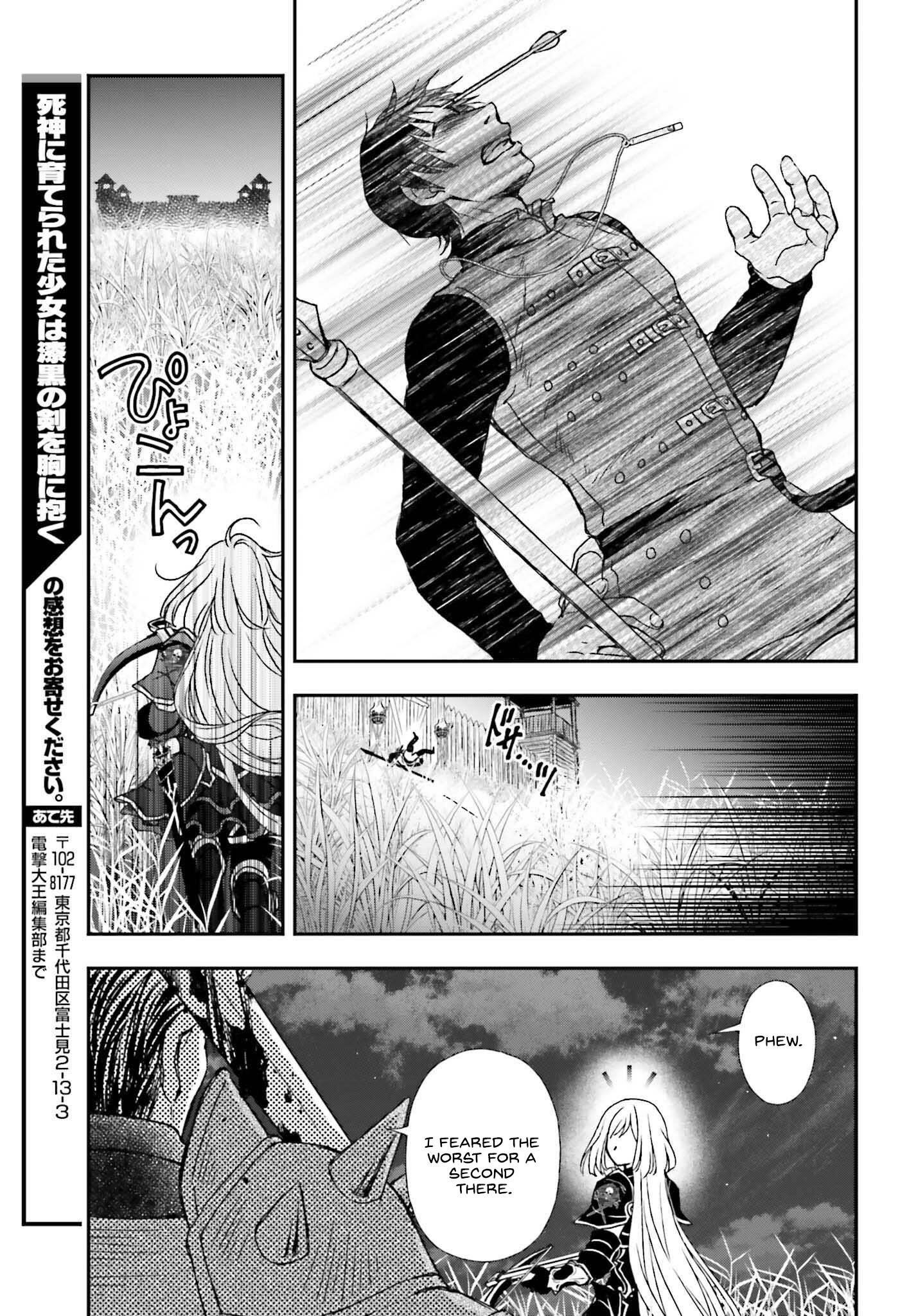 The Little Girl Raised By Death Hold The Sword Of Death Tight Chapter 33 - Page 13 in English