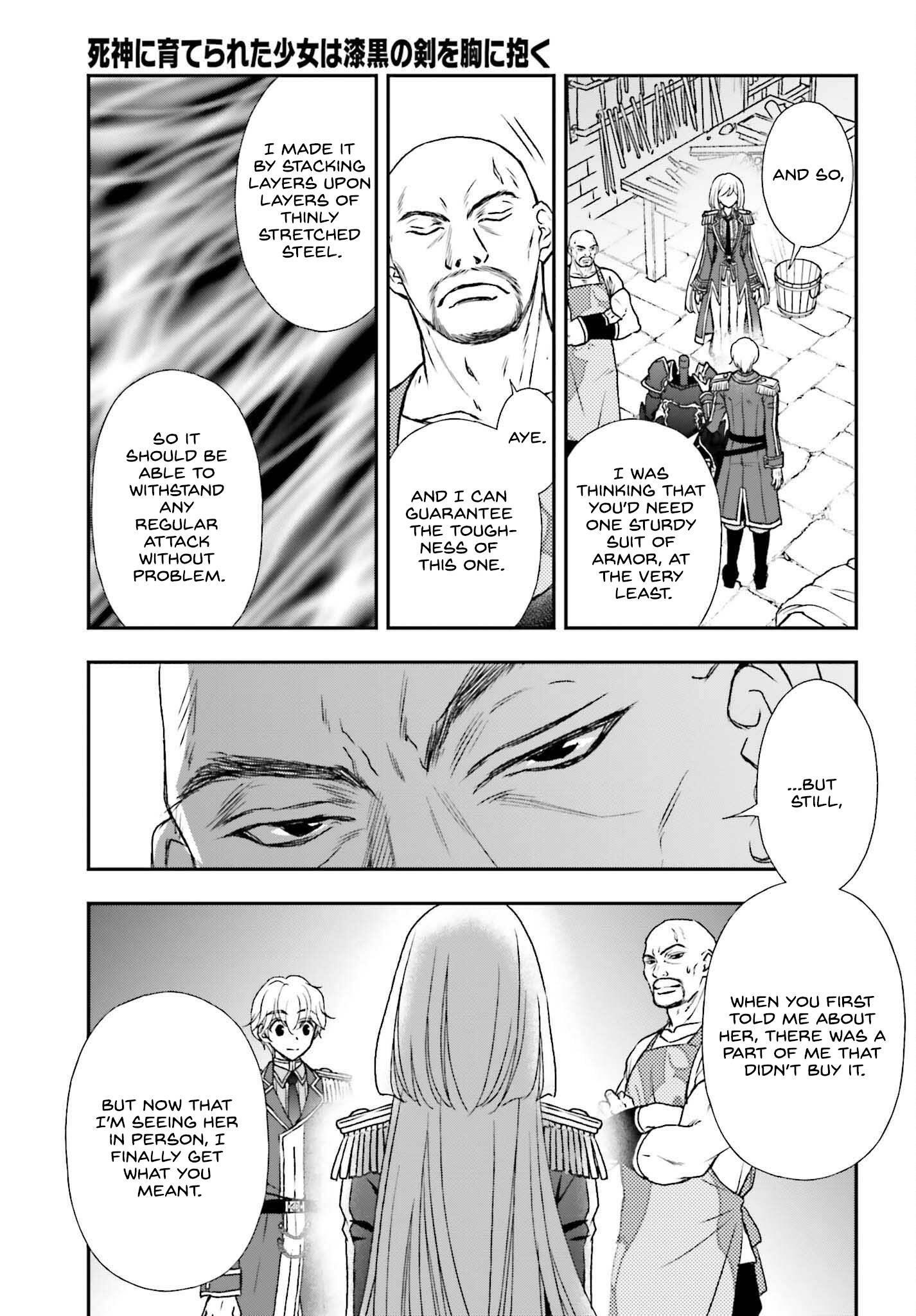 The Little Girl Raised By Death Hold The Sword Of Death Tight Chapter 33 - Page 3 in English
