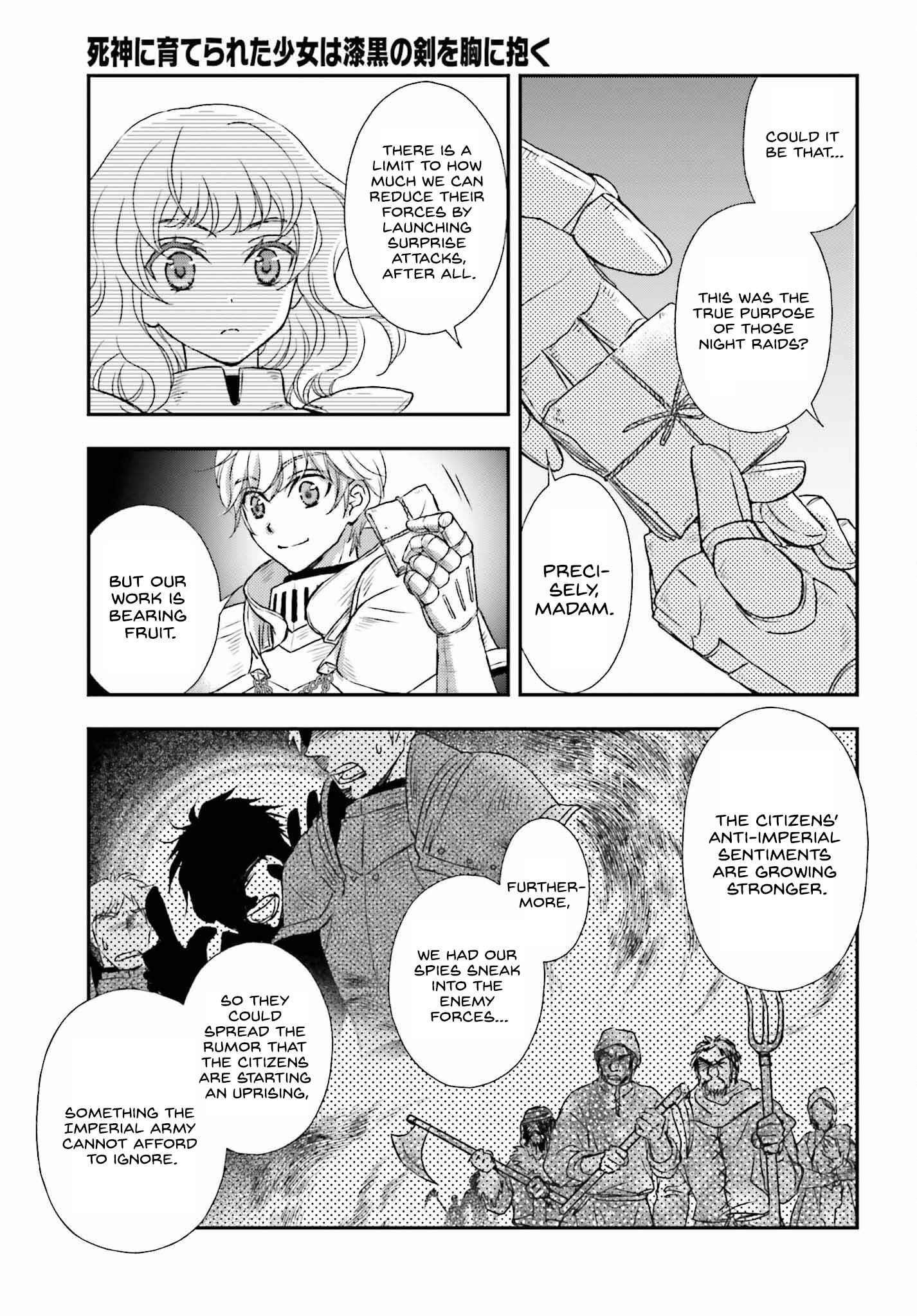 The Little Girl Raised By Death Hold The Sword Of Death Tight Chapter 34 - Page 4 in English