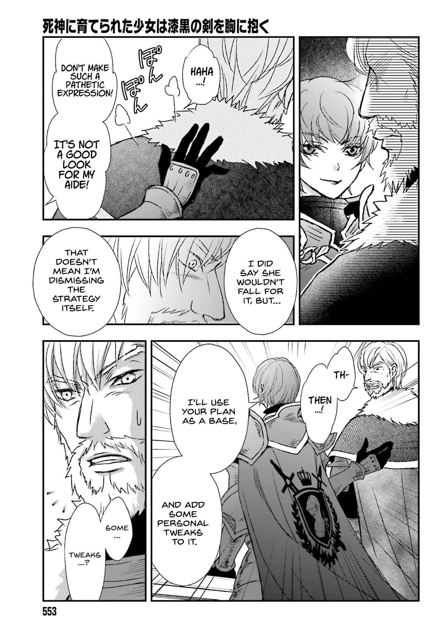 The Little Girl Raised By Death Hold The Sword Of Death Tight Chapter 35 - Page 21 in English