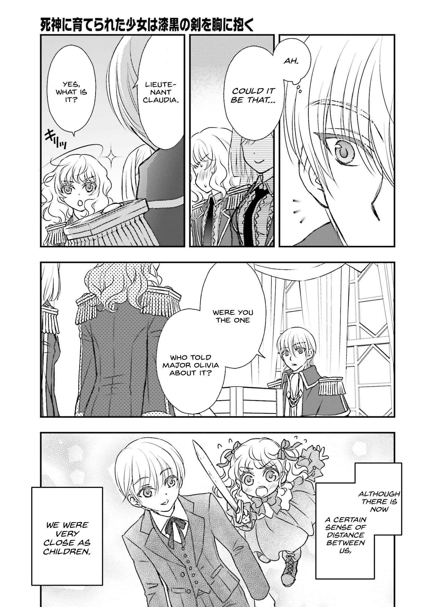 The Little Girl Raised By Death Hold The Sword Of Death Tight Chapter 41 - Page 11 in English