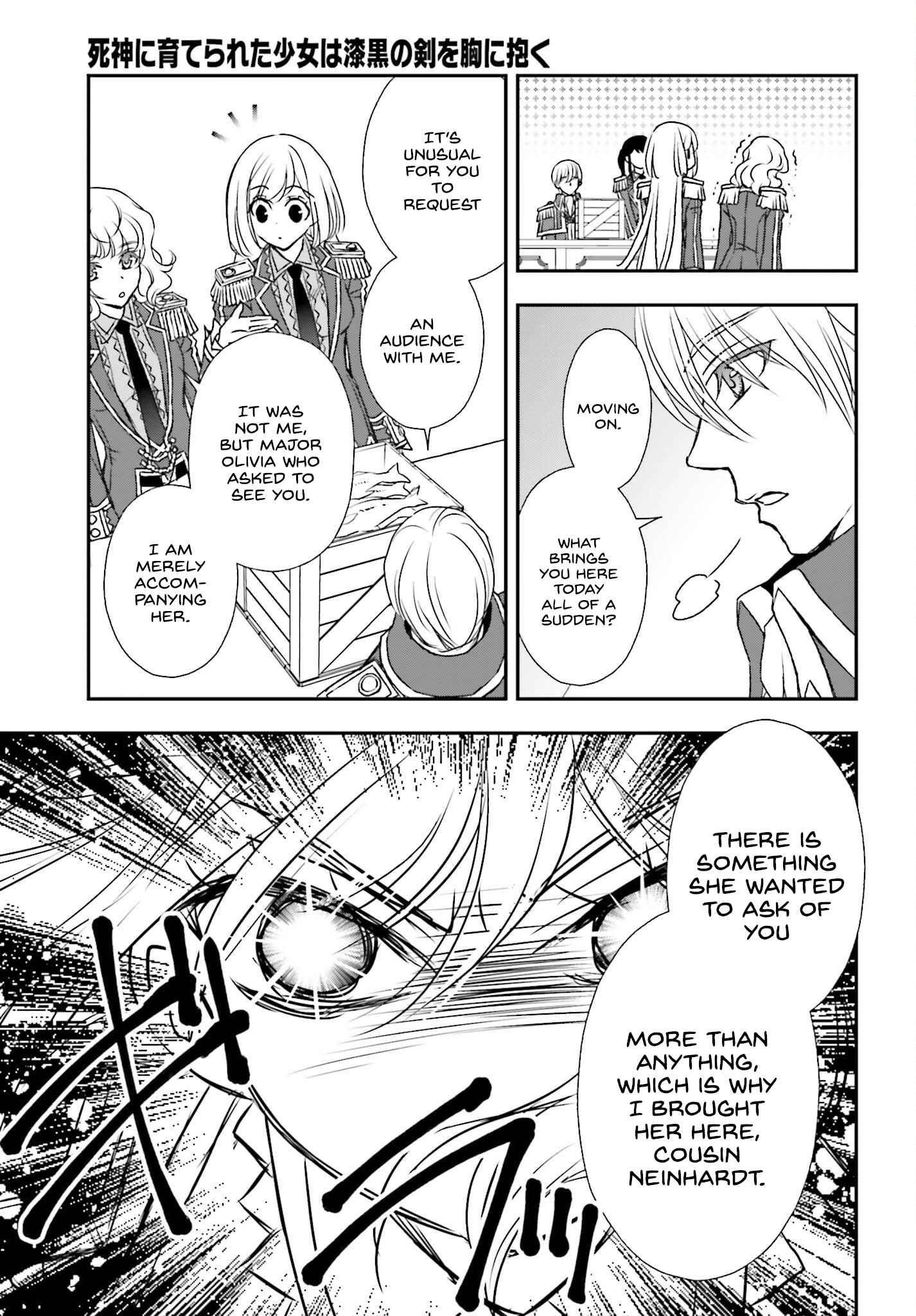 The Little Girl Raised By Death Hold The Sword Of Death Tight Chapter 41 - Page 13 in English