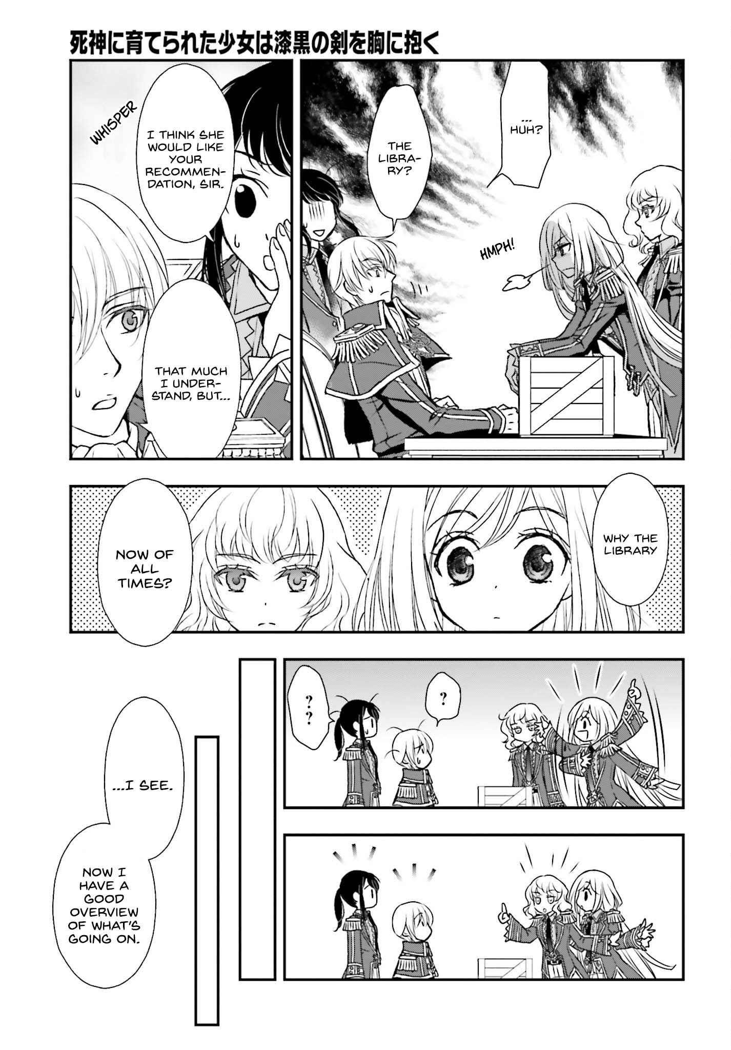 The Little Girl Raised By Death Hold The Sword Of Death Tight Chapter 41 - Page 15 in English