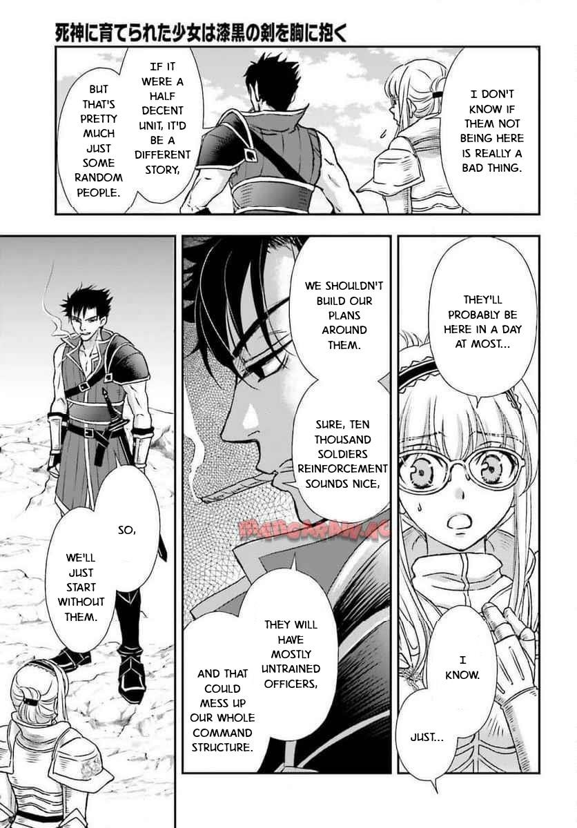 The Little Girl Raised By Death Hold The Sword Of Death Tight Chapter 49 - Page 13 in English