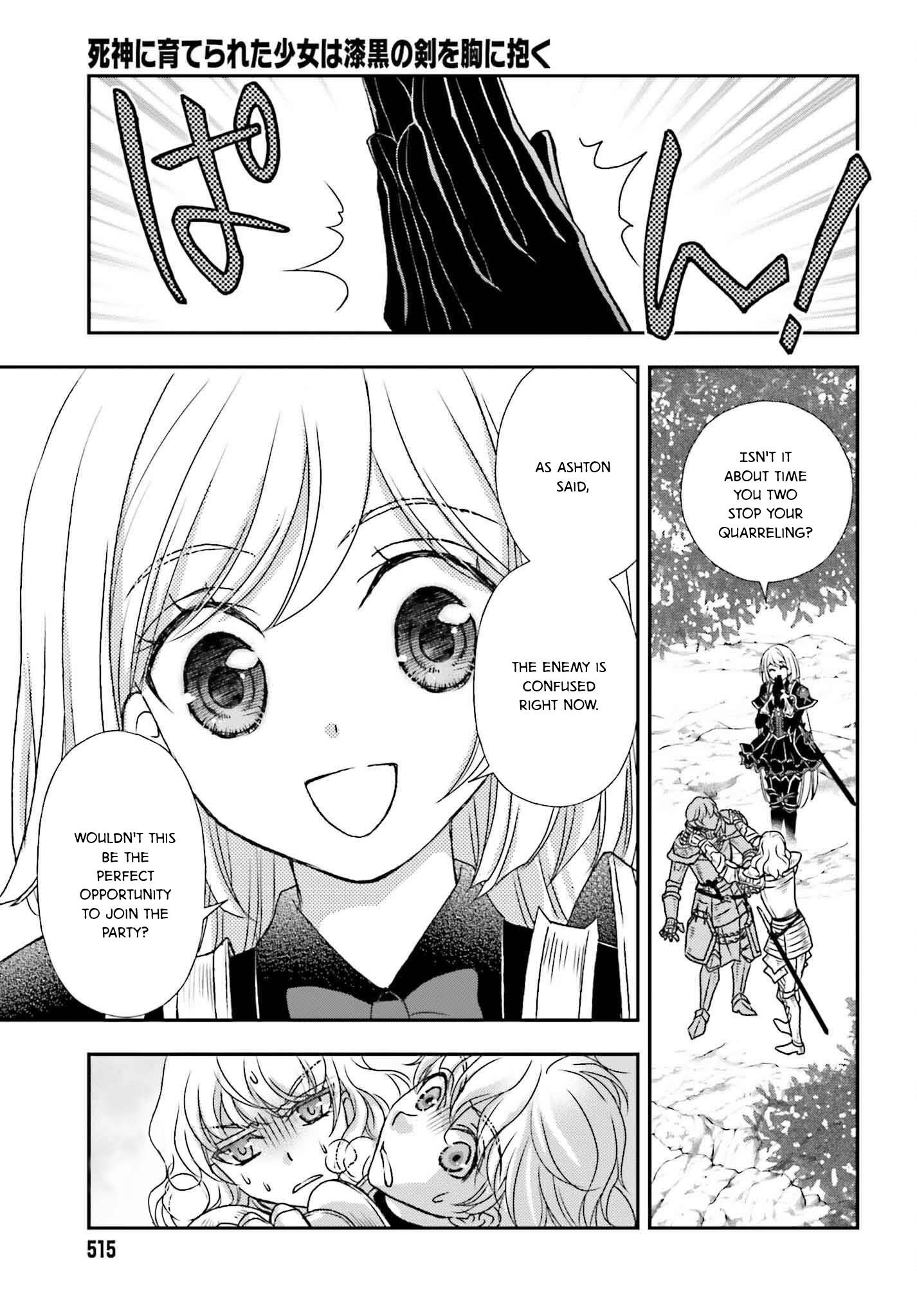 The Little Girl Raised By Death Hold The Sword Of Death Tight Chapter 50 - Page 11 in English