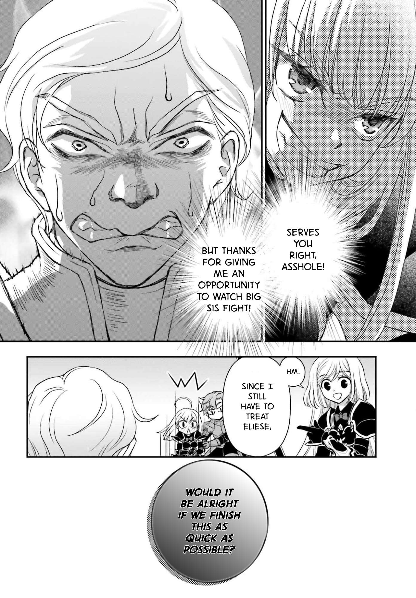 The Little Girl Raised By Death Hold The Sword Of Death Tight Chapter 54.2 - Page 12 in English