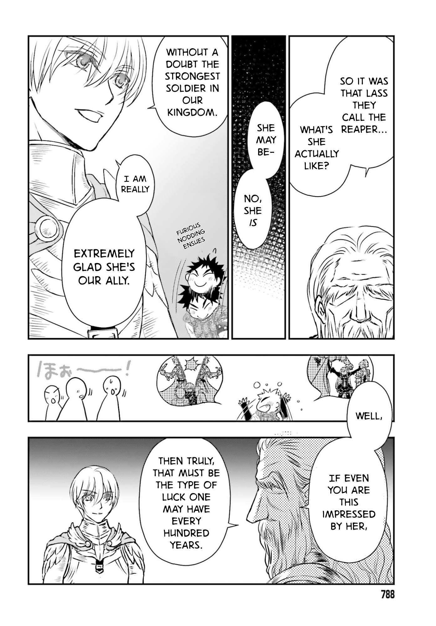 The Little Girl Raised By Death Hold The Sword Of Death Tight Chapter 55.2 - Page 16 in English