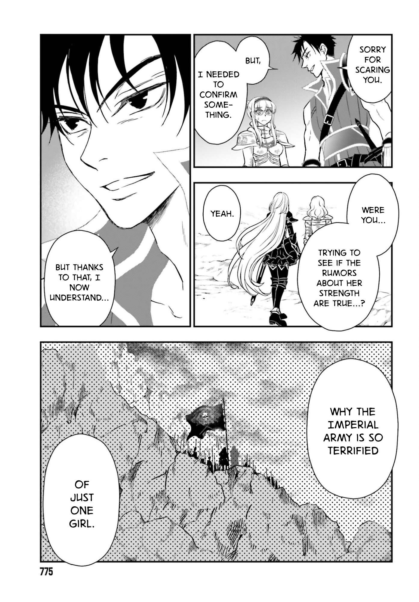 The Little Girl Raised By Death Hold The Sword Of Death Tight Chapter 55.2 - Page 3 in English