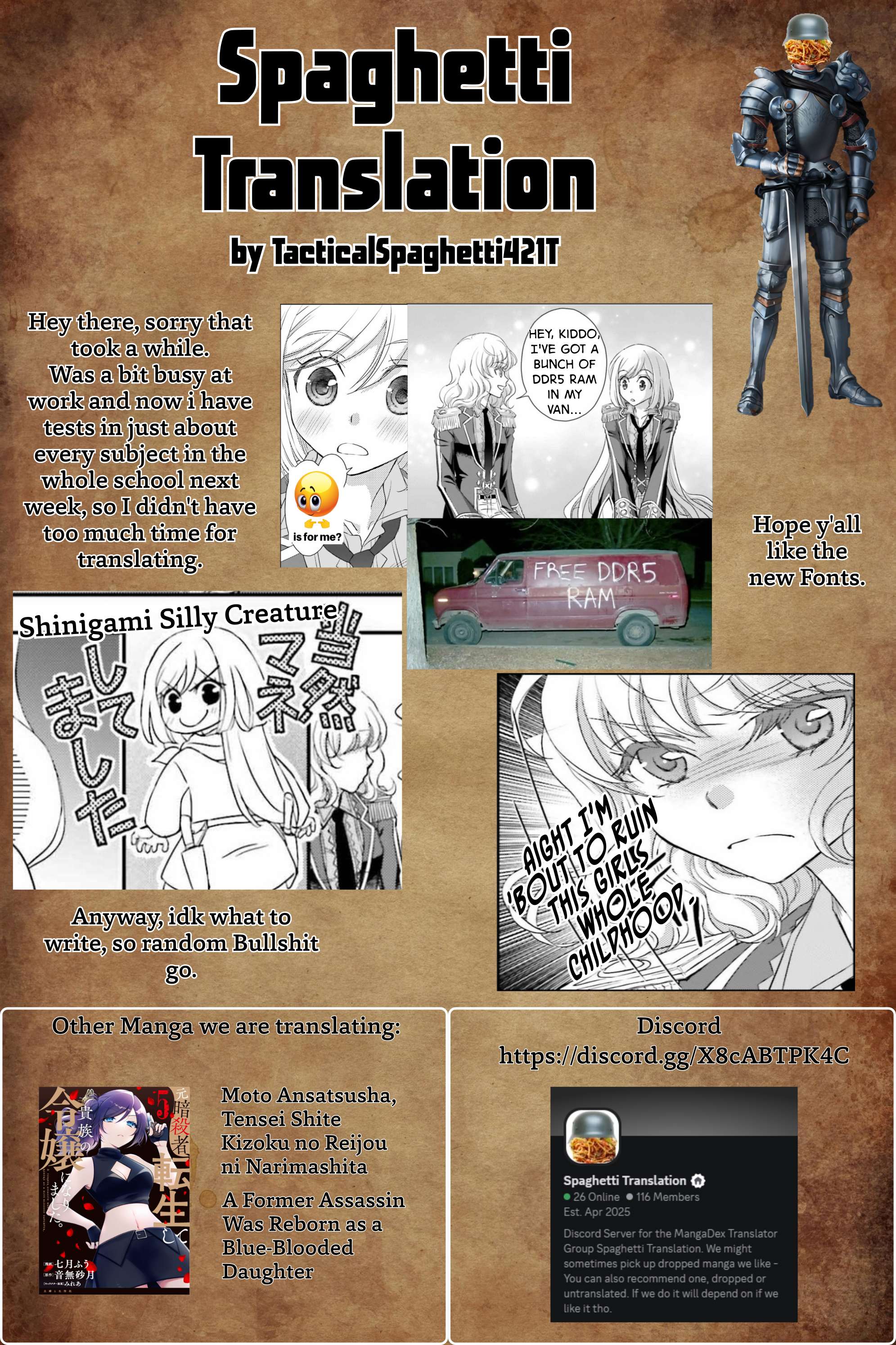 The Little Girl Raised By Death Hold The Sword Of Death Tight Chapter 57.1 - Page 14 in English