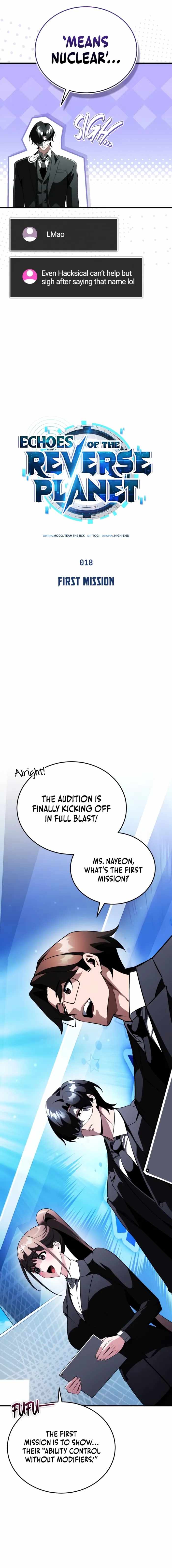 Echoes of the Reverse Planet Chapter 18 - Page 11 in English
