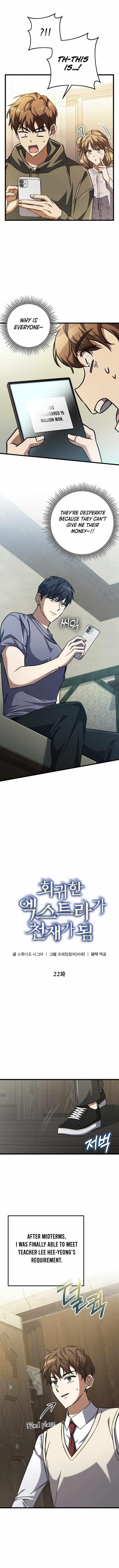 The Regressed Extra Becomes a Genius Chapter 22 - Page 4 in English
