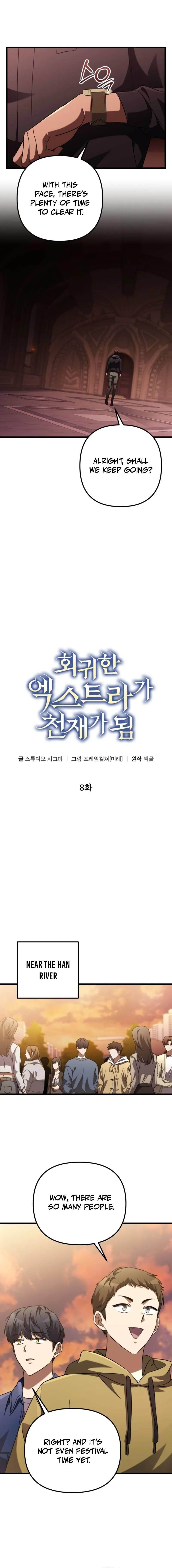 The Regressed Extra Becomes a Genius Chapter 8 - Page 10 in English