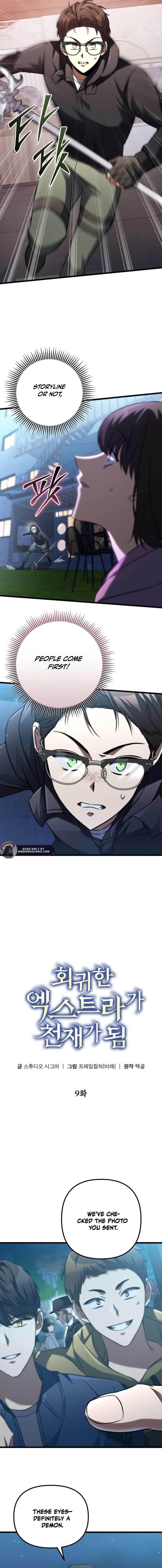 The Regressed Extra Becomes a Genius Chapter 9 - Page 6 in English