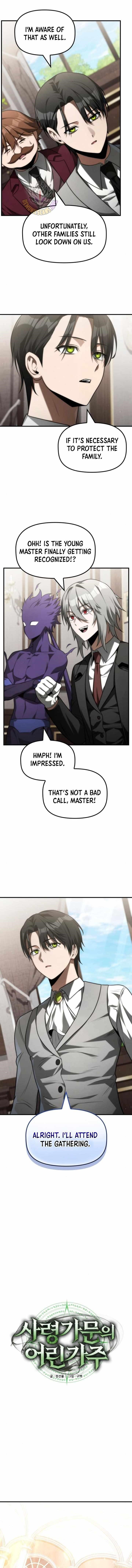 The Necromancer Family’s Young Heir Chapter 35 - Page 5 in English