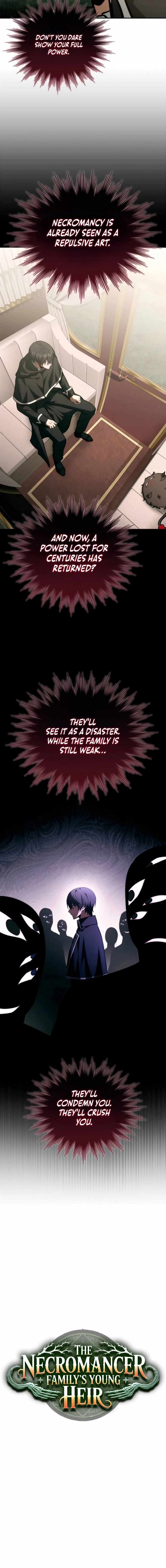 The Necromancer Family’s Young Heir Chapter 59 - Page 8 in English