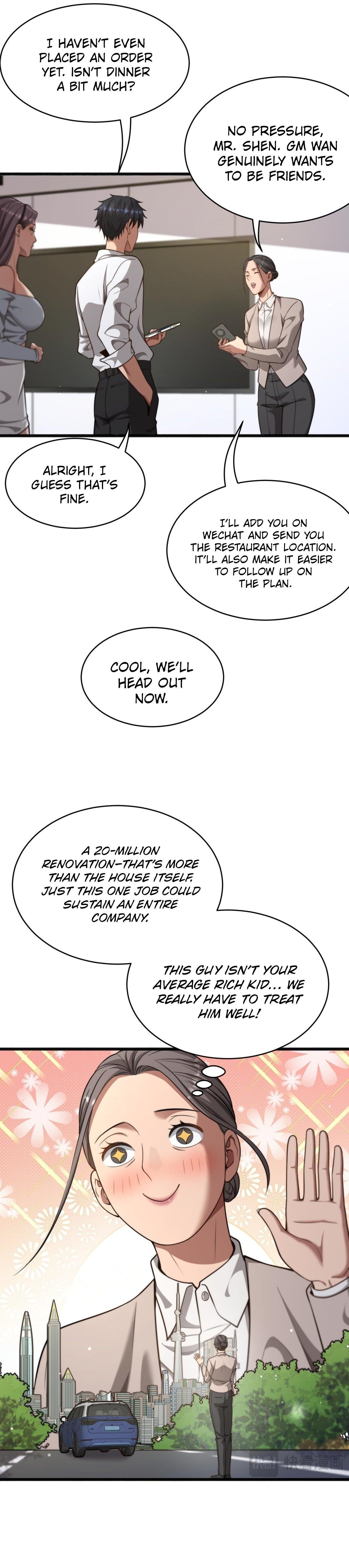 After Becoming Financially Free, They Offered Their Loyalty Chapter 18 - Page 13 in English