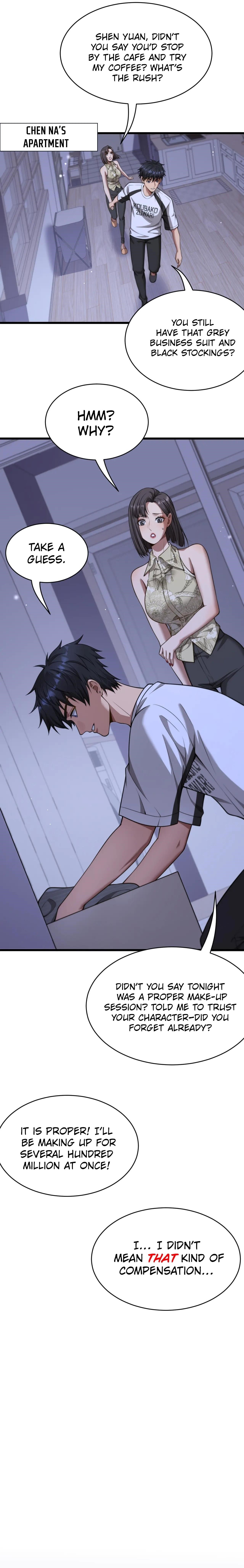 After Becoming Financially Free, They Offered Their Loyalty Chapter 23.5 - Page 12 in English