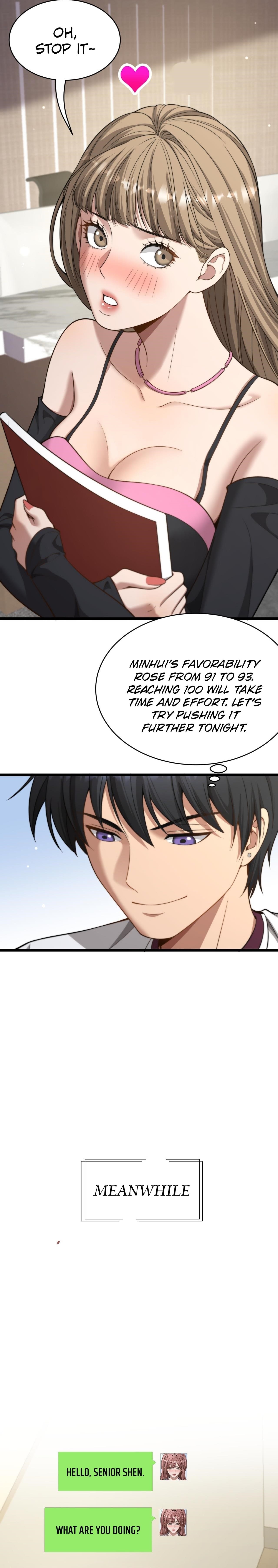 After Becoming Financially Free, They Offered Their Loyalty Chapter 35 - Page 12 in English
