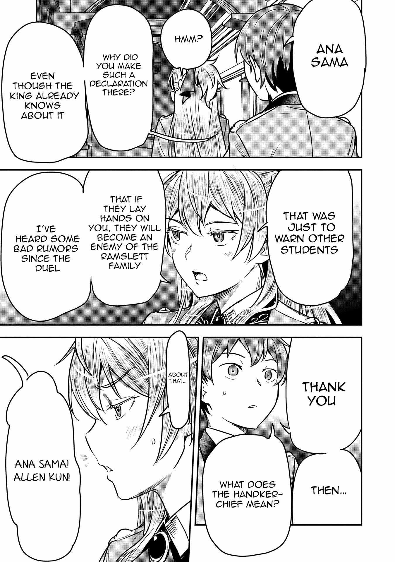 Villager A Wants to Save the Villainess no Matter What! Chapter 26 - Page 23 in English