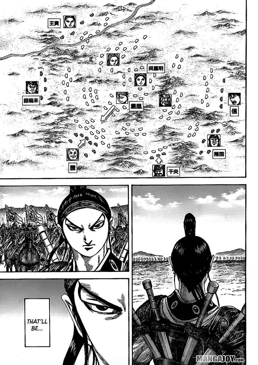 Kingdom Chapter 381 - Page 9 in English