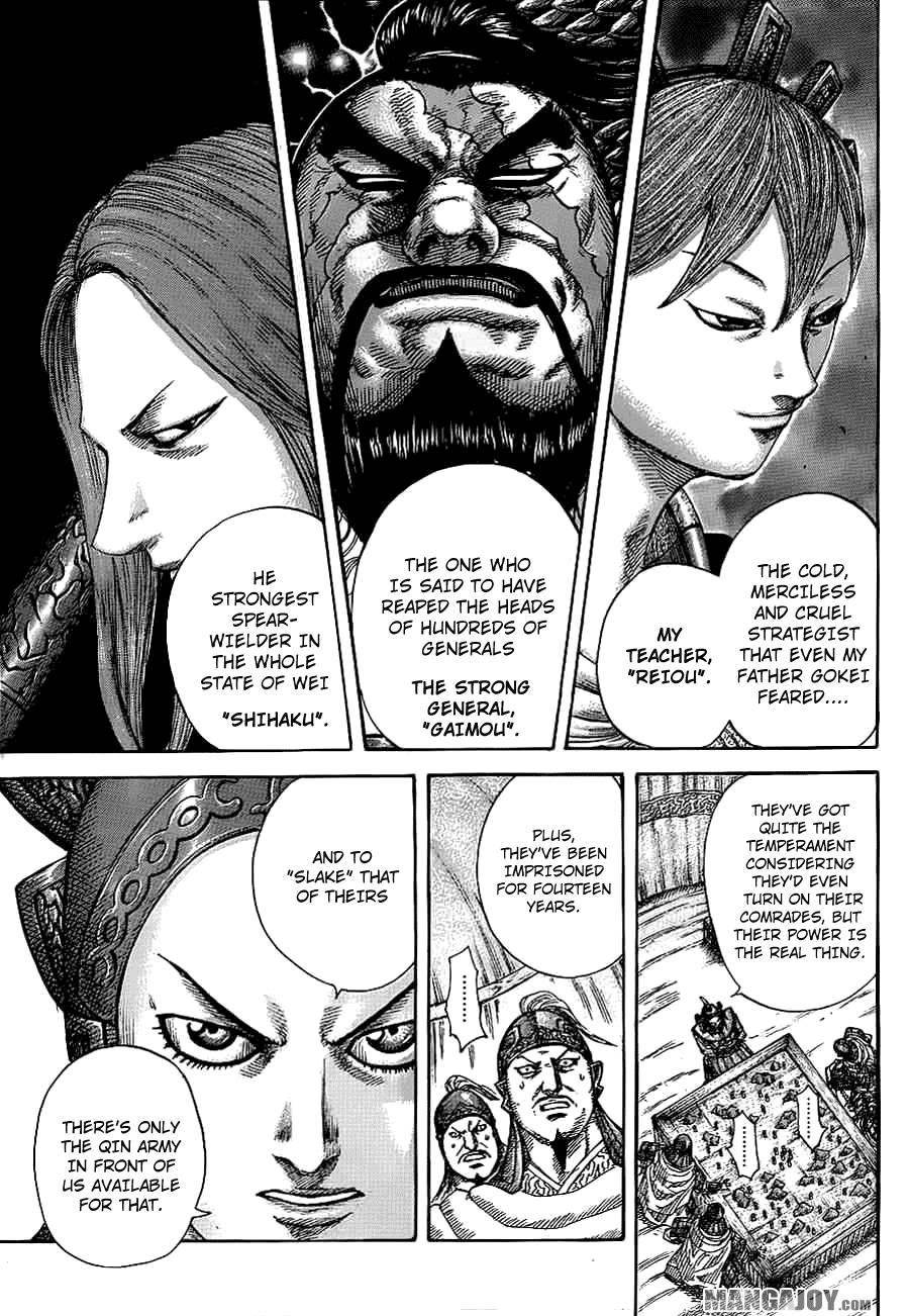 Kingdom Chapter 382 - Page 11 in English