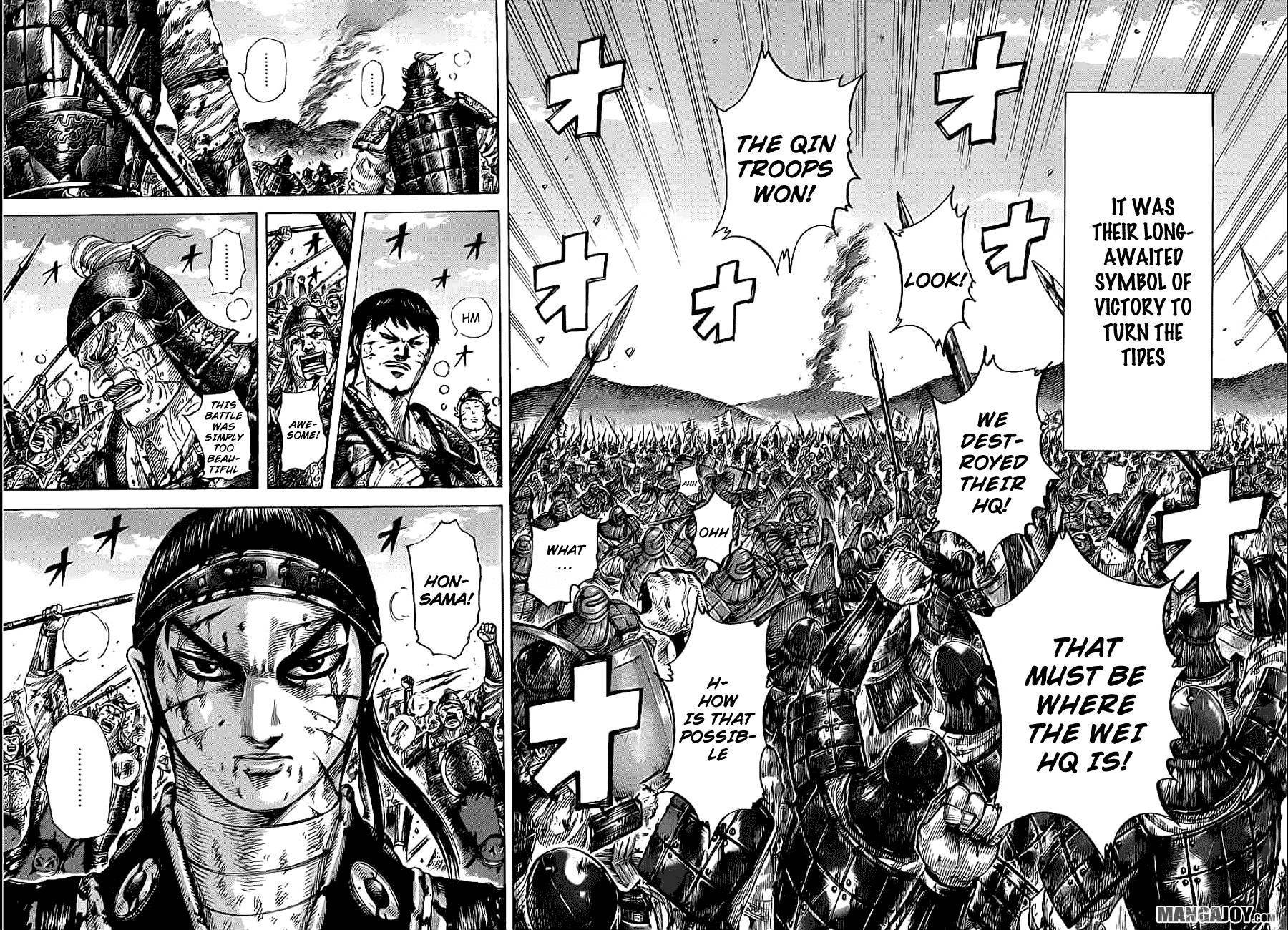 Kingdom Chapter 400 - Page 9 in English
