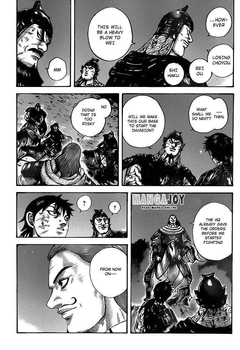 Kingdom Chapter 401 - Page 13 in English