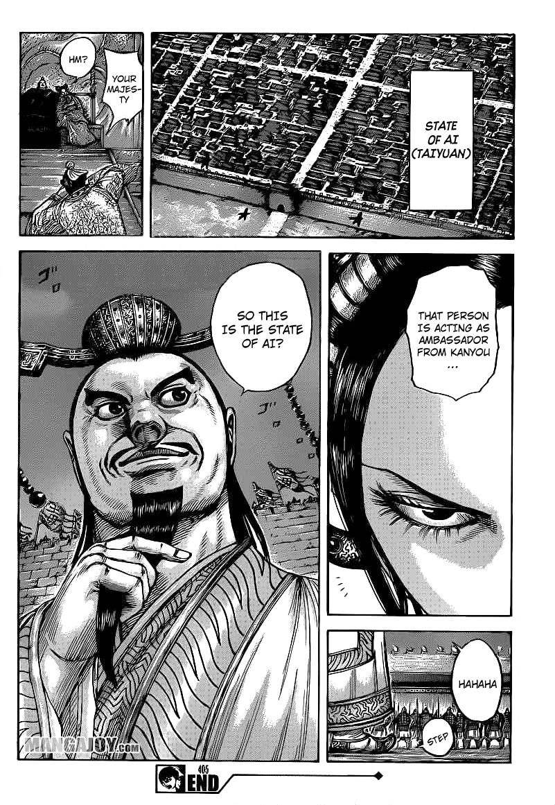 Kingdom Chapter 405 - Page 18 in English