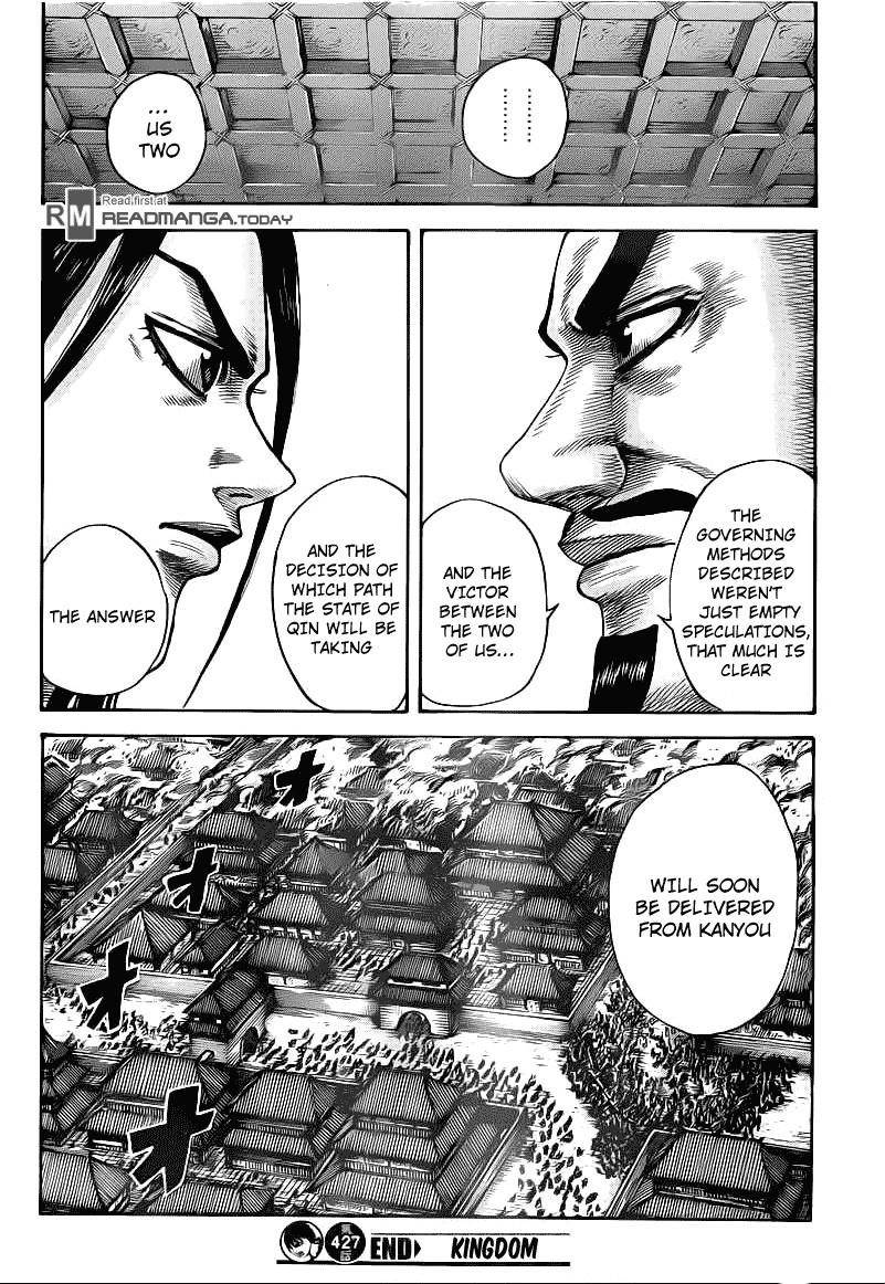 Kingdom Chapter 427 - Page 18 in English