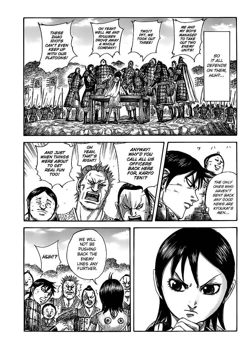 Kingdom Chapter 460 - Page 8 in English