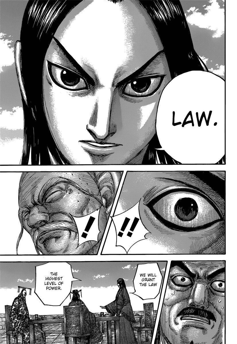 Kingdom Chapter 488 - Page 11 in English