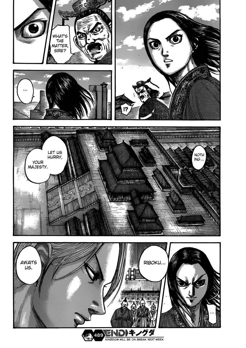 Kingdom Chapter 489 - Page 19 in English