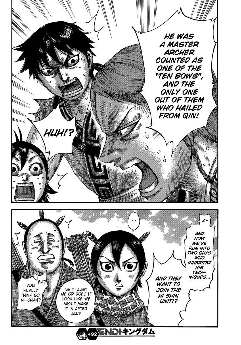 Kingdom Chapter 492 - Page 21 in English