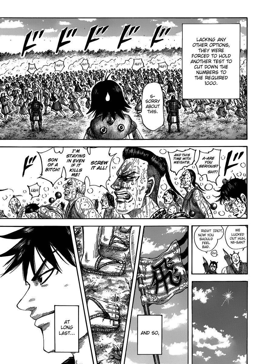 Kingdom Chapter 493 - Page 17 in English