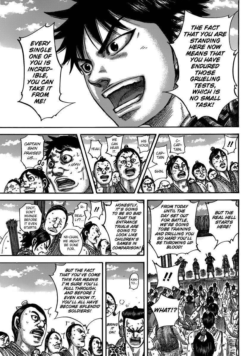 Kingdom Chapter 493 - Page 19 in English