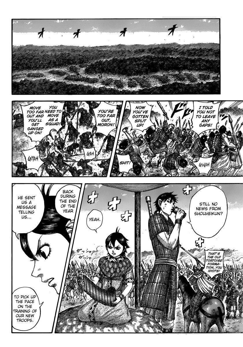 Kingdom Chapter 496 - Page 8 in English