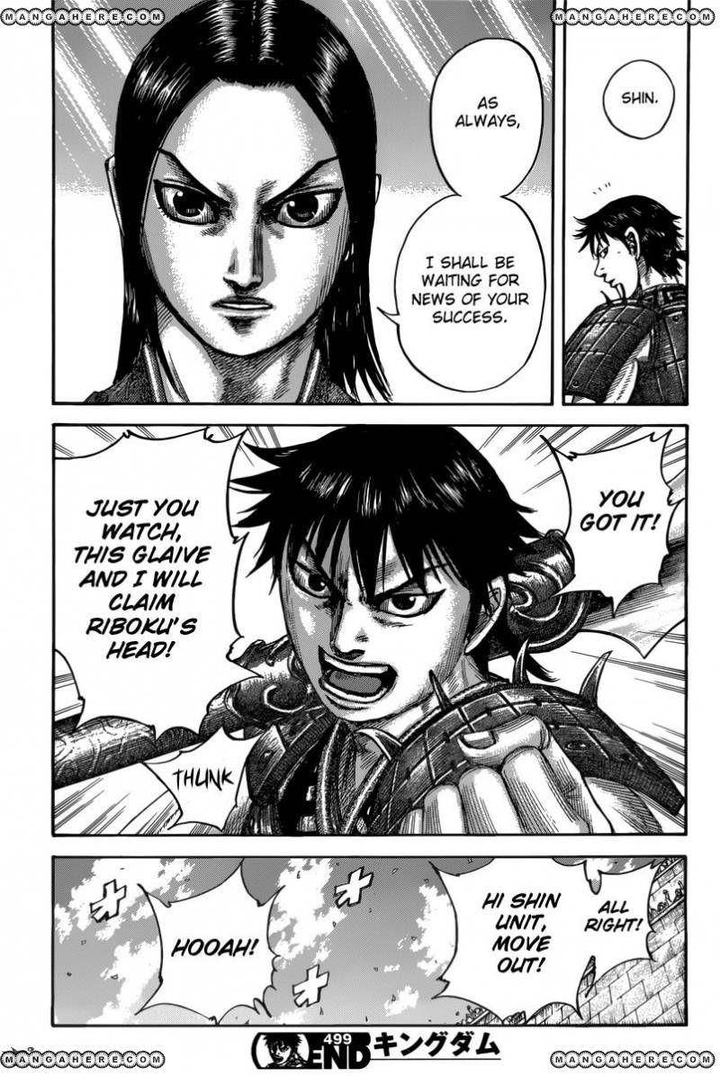 Kingdom Chapter 499 - Page 20 in English