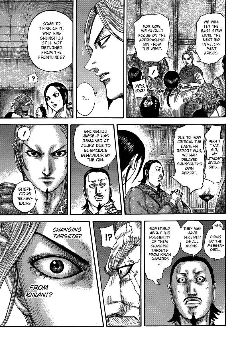 Kingdom Chapter 502 - Page 15 in English