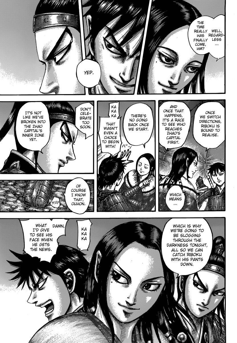 Kingdom Chapter 502 - Page 9 in English